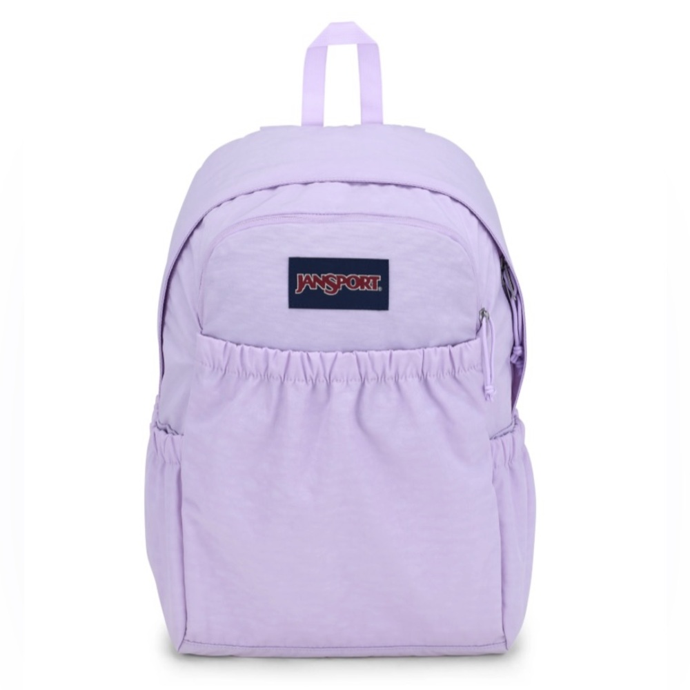(NEW) Jansport Slouch Pack with 15” Laptop Pocket, Pastel Lilac